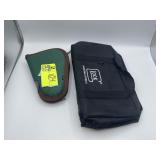 GROUP OF TWO SOFT CASES, GLOCK AND ALLEN
