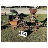 2 Row Cultivator with fertilizer hoppers 2 Row Cultivator with fertilizer hoppers