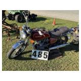 HONDA 1976 CB5OOT VIN CB5OOT-2005770 SHOWS 10,858 HONDA 1976 CB5OOT VIN CB5OOT-2005770 SHOWS 10,858