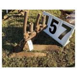 Pair of plow shanks Pair of plow shanks