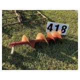 12in Auger Red 12in Auger Red
