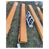 Pallet Forks Extensions 2025 UNUSED MODEL EX6678L