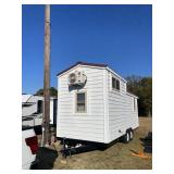 8ftx20ft long tiny home, HVAC, compost toilet