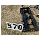 Pallet Fork Frame WOLVERINE MODEL PFF1-13-45W UNUS