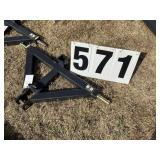 Wolverine TQH-26-02C Quick Hitch Trailer reciever