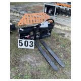 Unused 2025 WOLVERINE Pallet Fork Hydraulic Adjust