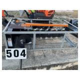 Unused 2025 WOLVERINE Skid Steer Trencher Attachme