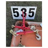 3/8in to 1/2in ratchet type binder-pair