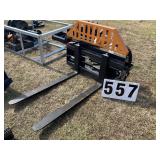 Unused 2025 WOLVERINE Pallet Fork Hydraulic Adjust