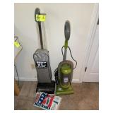 GROUP OF VACUUM CLEANERS, ORECK XL 888 AND EUREKA