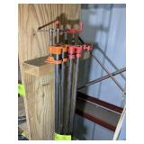 GROUP OF 4 PIPE CLAMPS