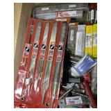 LEFT HAND SIDE OF DRAWER, DRILL BITS, FILES