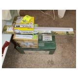 GROUP OF HOME REPAIR ITEMS, CEILING FAN, SMOKE DET