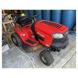 CRAFTSMAN T100 36 IN CUT RIDING MOWER, RUNS, 11.5