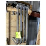 SET OF 4 ADJUSTABLE METAL CLAMPS 12X4 3/4