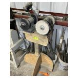 PORTER CABLE GRINDER AND 8 IN BENCH TOP BUFFER, BO