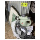 IRONING BOARD, IRON AND STEAMER