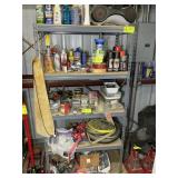 5 TIER METAL SHELVING UNIT, 36 IN X 18 IN X 72 IN,