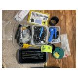 GROUP INCLUDING MISC GUN PARTS, SPRINGS, RAILS, ET