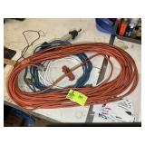 GROUP OF DROP CORDS AND LED HAND LIGHT
