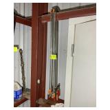 GROUP OF 4 BAR CLAMPS