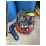 PORTER CABLE PANCAKE COMPRESSOR, 6 GALLON, 150 PSI