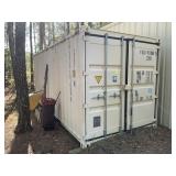 SHIPPING CONTAINER, 8FT W X 8.5 FT H X 20 FT L, TO