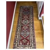 PAIR OF SMALL AREA RUGS, RUNNER 72 IN X 24.5 IN, R