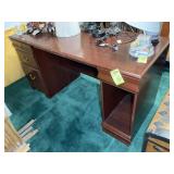 4 DRAWER OFFICE DESK, MODEL H227-61B, 59.5 IN X 24