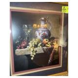 PAIR OF FRAMED AND MATTED PRINTS, 27 IN X 29 IN AN