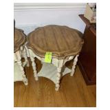 HOOKER FURNITURE CO, DECORATIVE 5 SIDED END TABLES