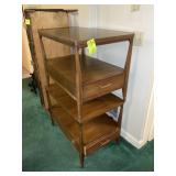 PAIR OF VINTAGE ONE DRAWER SIDE TABLES, 20 IN X 30