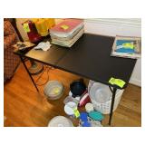 4 FT BLACK FOLDING TABLE