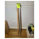 PAIR OF YARD STICKS