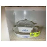 PAIR OF VINTAGE CORNING WARE DISHES SMALL DISH HAS