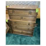 5 DRAWER CHEST OF DRAWERS, 34 IN X 19 IN X 44 IN