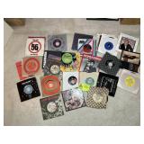 GROUP OF 45 RECORDS, VARIOUS TITLES AND AUTHORS, T