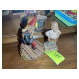 PAIR OF TOM CLARK GNOMES, MACDONALD AND HANDY MAN