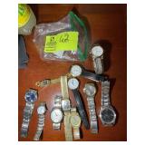 GROUP OF MENS AND WOMENS WATCHES, SEIKO, BULOVA, T