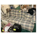 UPHOLSTERED SOFA, APPROX 85 IN LONG, HUNTINGTON HO