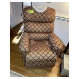 UPHOLSTERED LAZY BOY GLIDER RECLINER