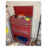 POPULAR MECHANICS ROLLING TOOL BOX WITH CONTENTS,