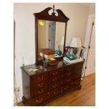 PENNSYLVANIA HOUSE 8 DRAWER DRESSER WITH MIRROR, 6