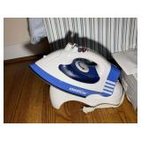 IRONING BOARD, EMERSON STEAMER AND ORECK IRON
