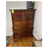 PENNSYLVANIA HOUSE 6 DRAWER CHEST OF DRAWERS, GLAS