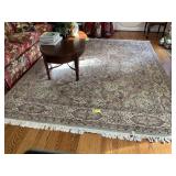 LARGE AREA RUG, 97 IN X 120 IN