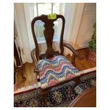 PAIR OF MAYCO UPHOLSTERY FINE DINING CAPTAINS CHAI