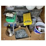 GROUP OF SCREWS AND FASTENERS