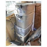 GROUP OF EMPTY TOTES