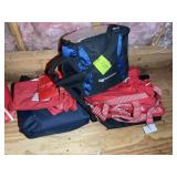 GROUP OF TOTE BAGS AND SOFT SIDED BAGS, TO BE REMO